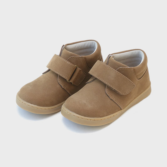 Emmett Velcro Bootie Nubuck Khaki
