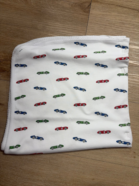 LB Vintage Racing Cars Blanket
