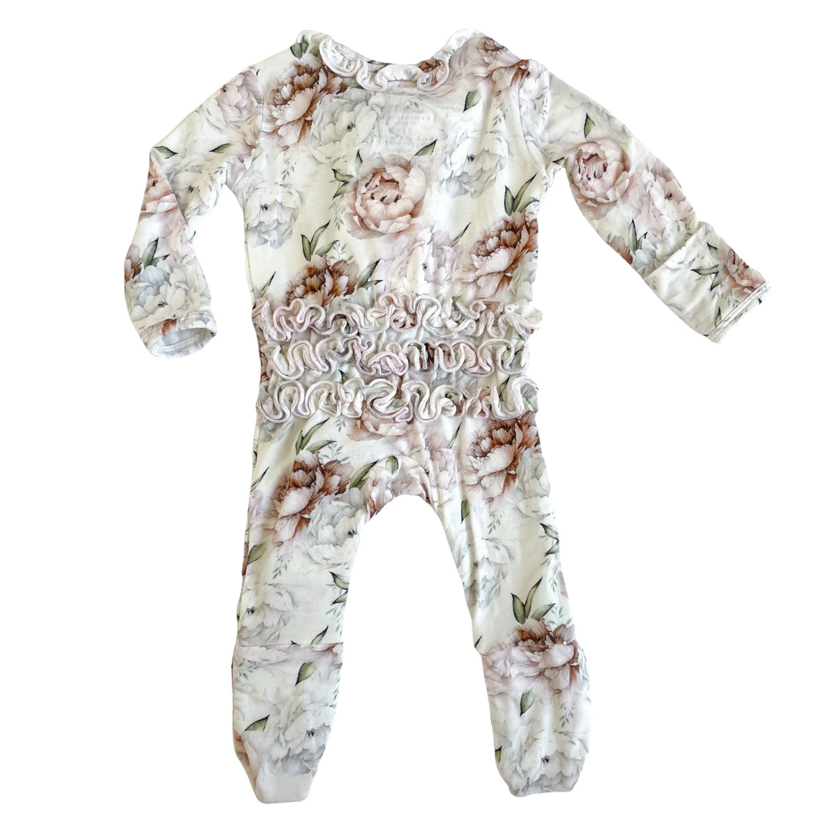 Rockin Royalty Floral Dreams Footie