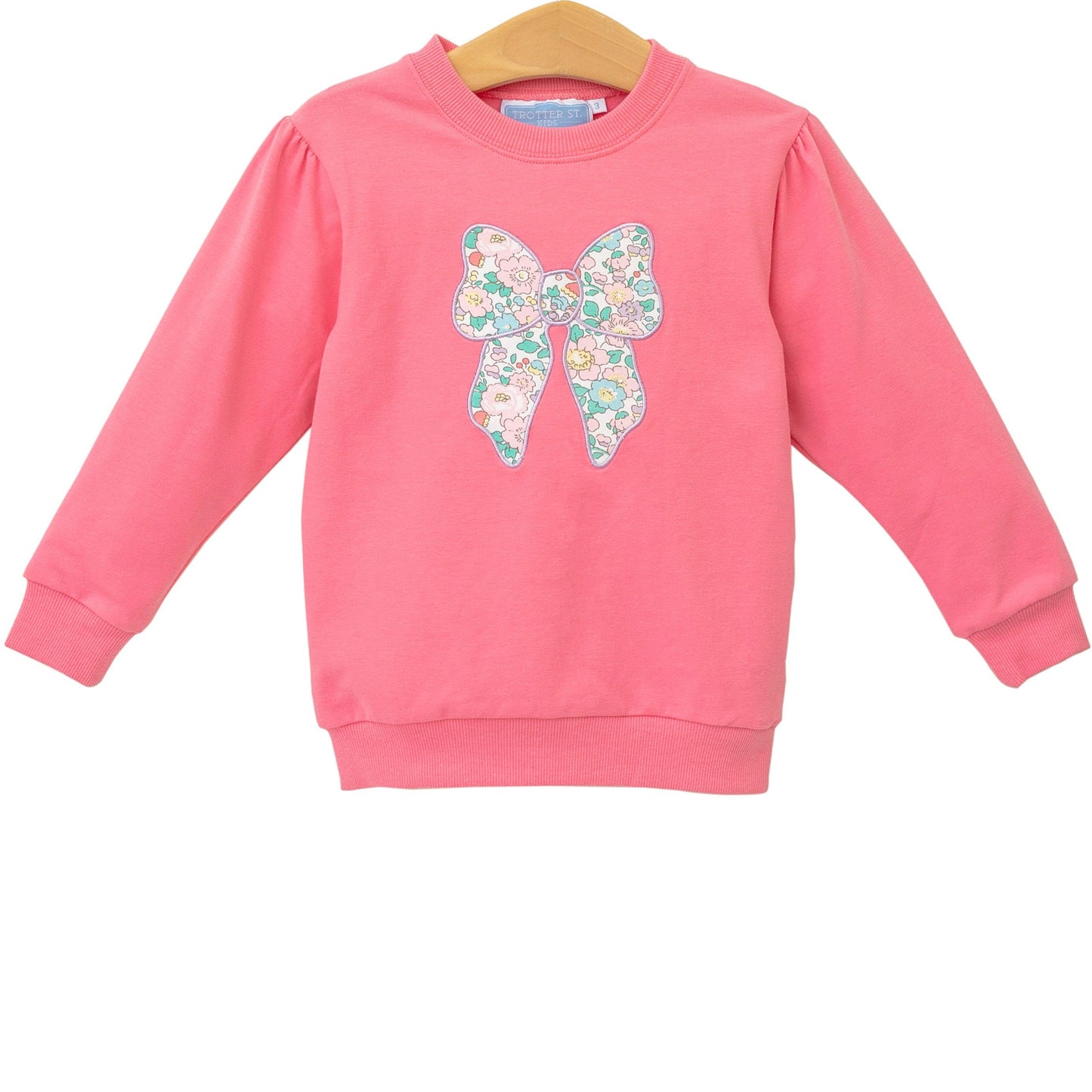 TSK French Terry Pullover Bow