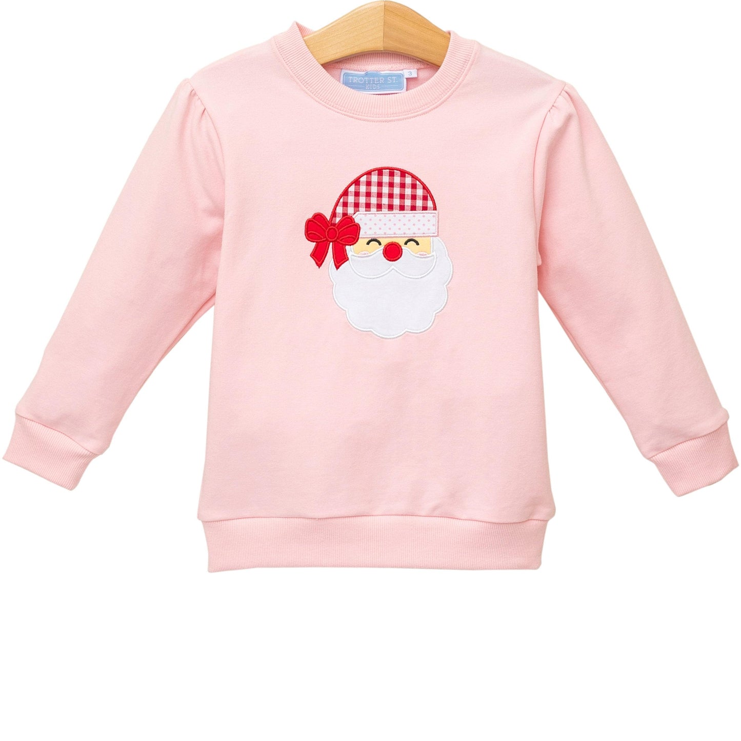 TSK - French Terry Pullover Santa - Light Pink