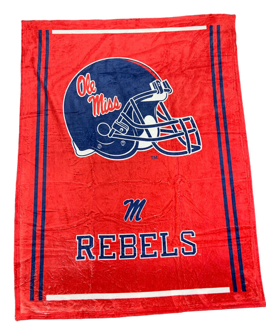 Ole Miss Throw Blanket