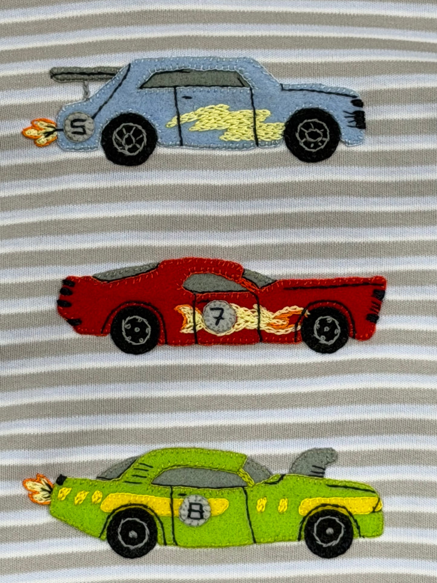 Squiggles Racing Cars SS Tee Short Set