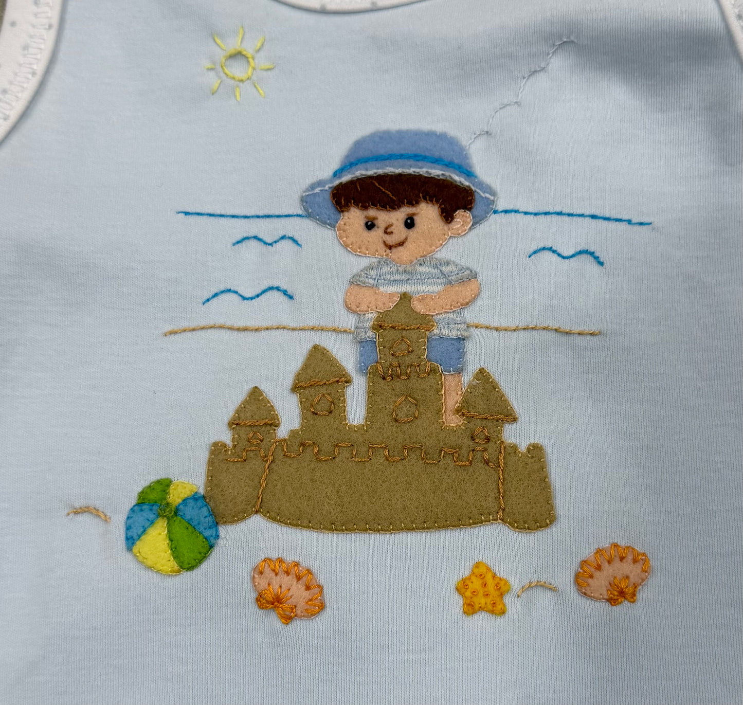 Squiggles Sheldon's Beach Sleeveless Romper