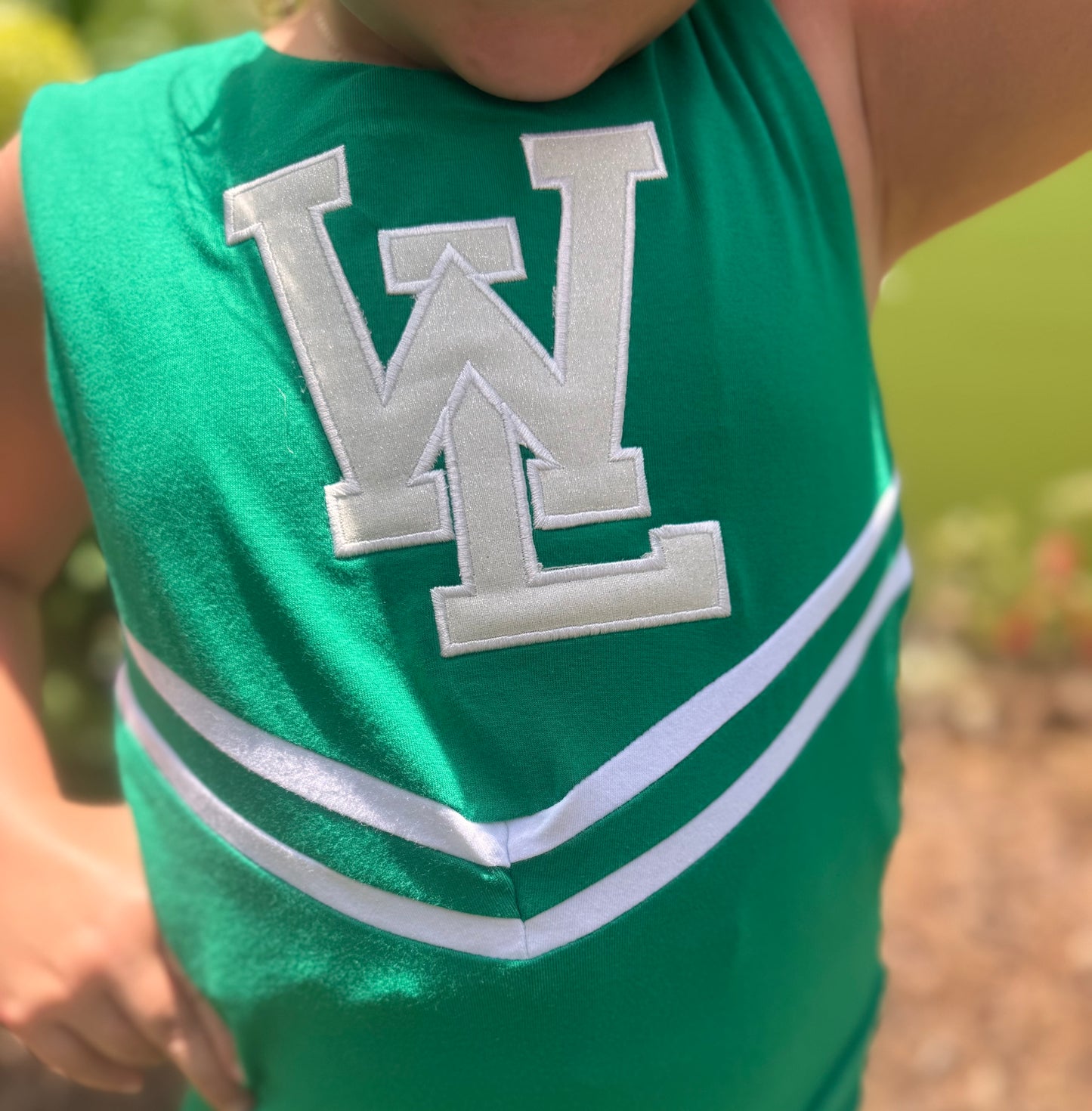 Cheer Top Monogram (ALL SCHOOLS)