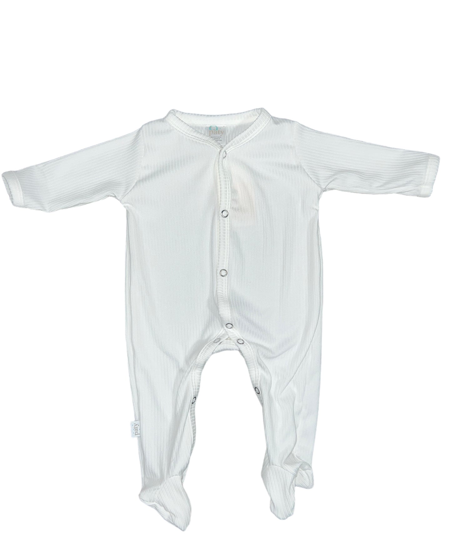 LS Ivory Bamboo Footie