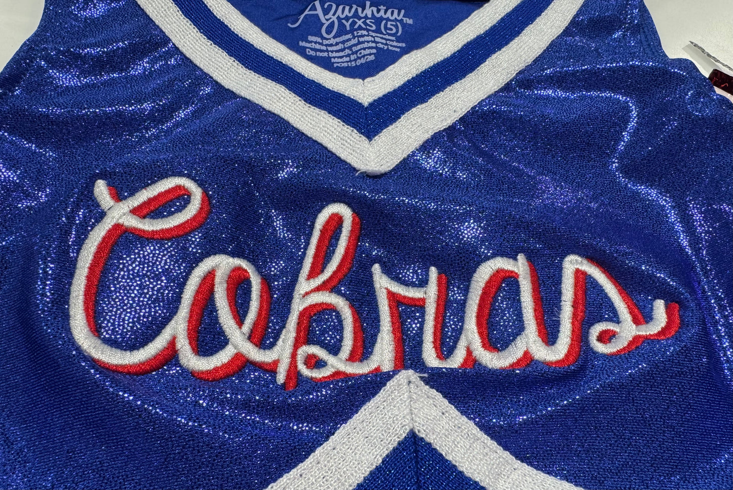 Cheer Monogram for Azarhia Cheer Tops