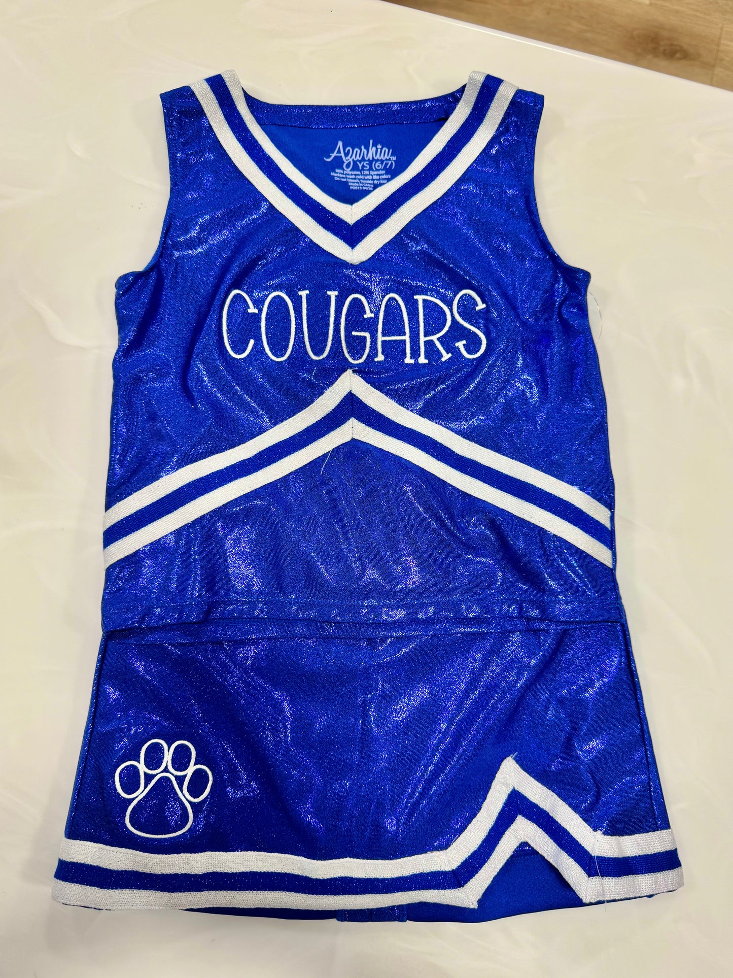 Cheer Skirt Monogram (ALL SCHOOLS)