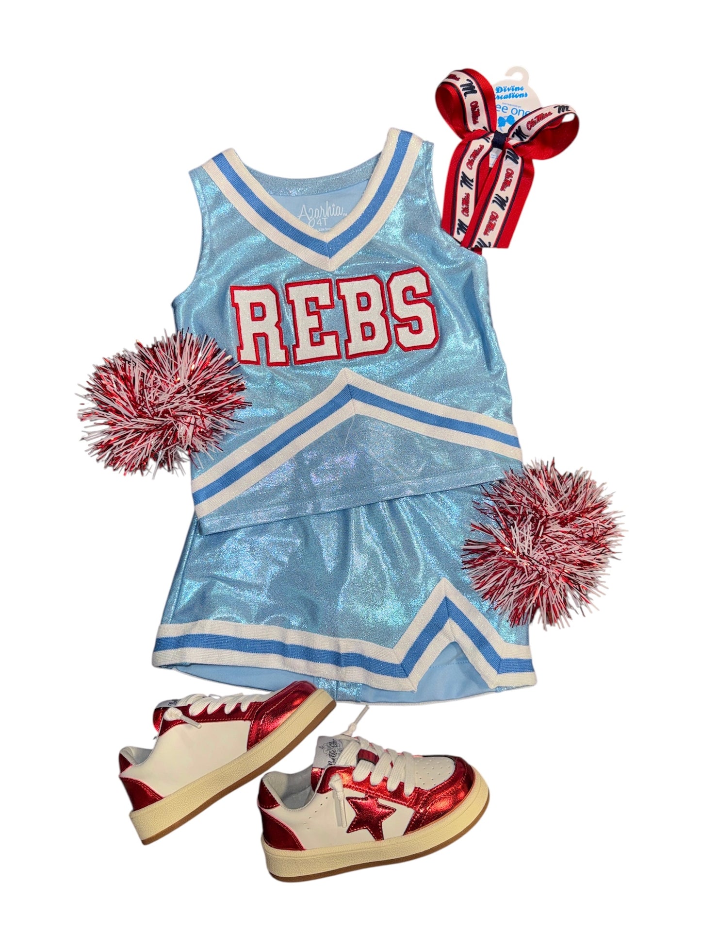 Rebs Monogram for Cheer Suit