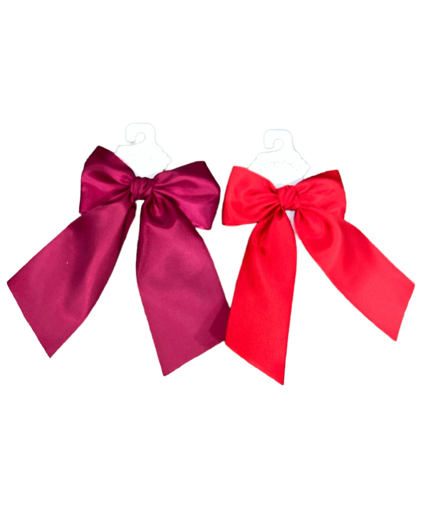 4.5" OPAQUE SATIN BOW W/ EURO KNOT