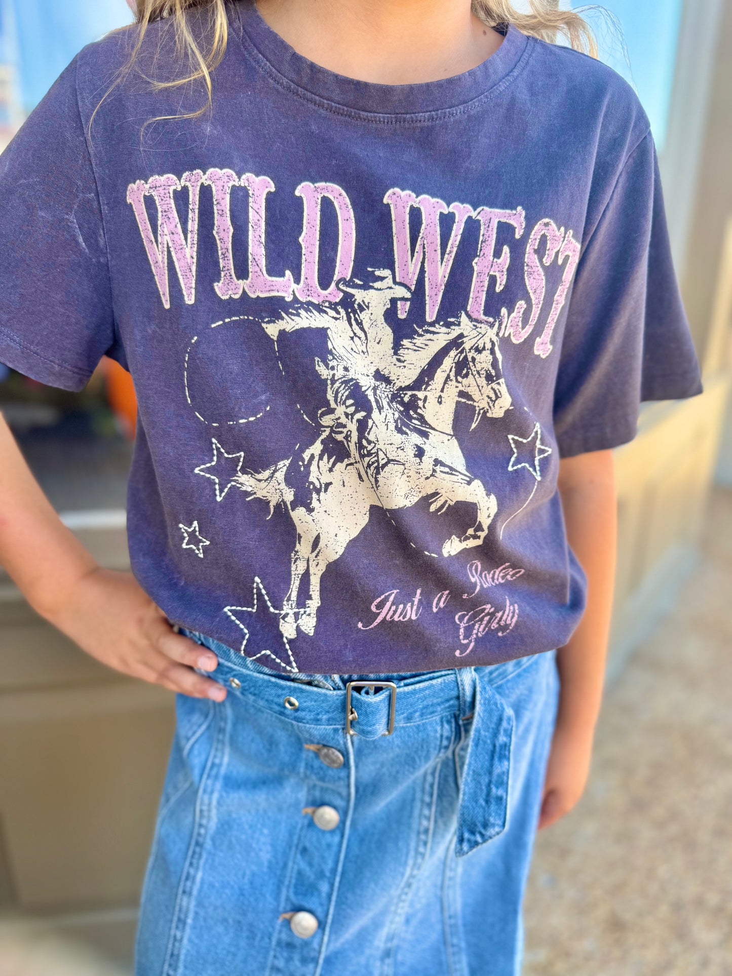 Paper Flower Wild West Graphic Tee