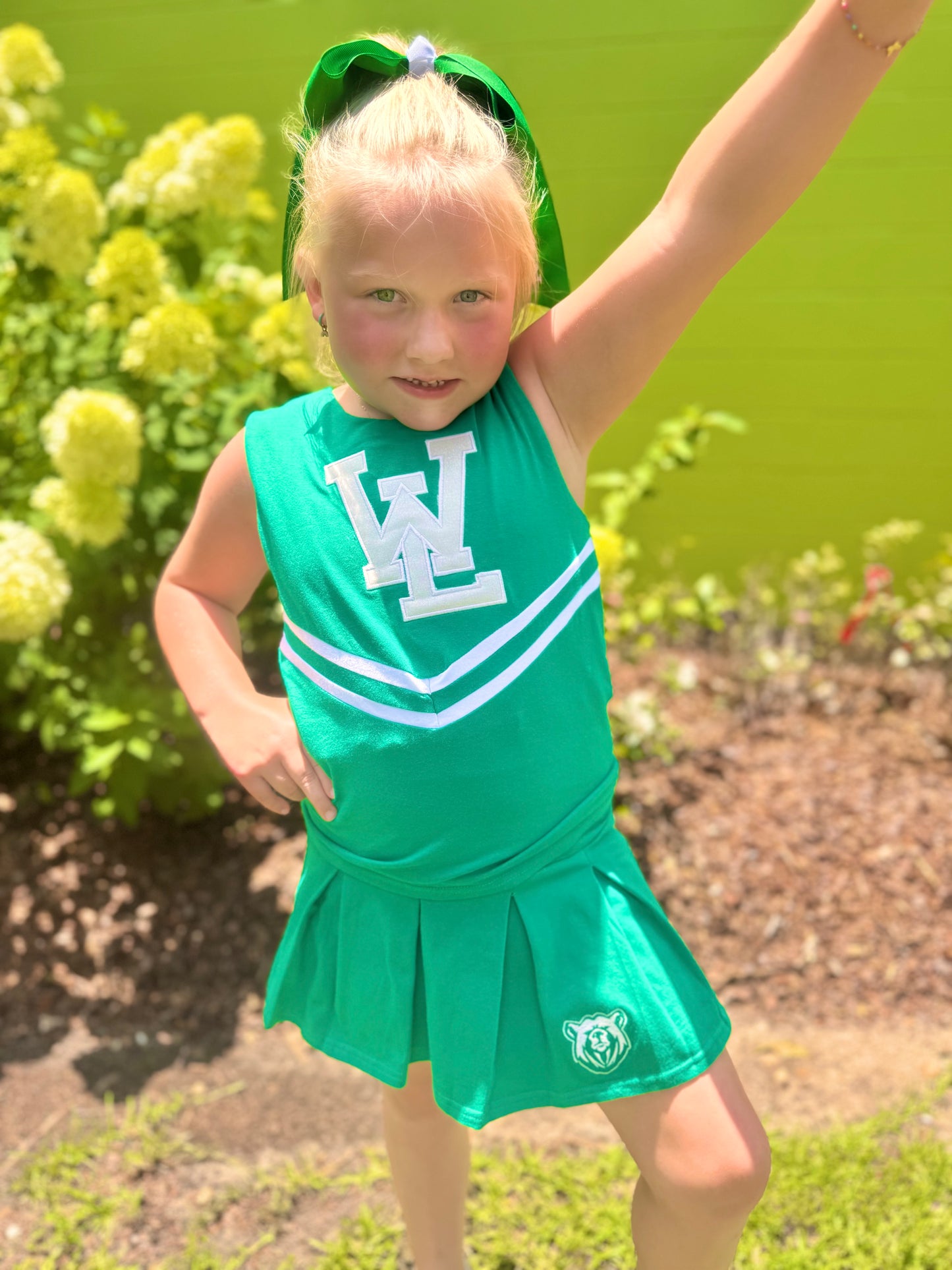 TSK Green Cheer Uniform