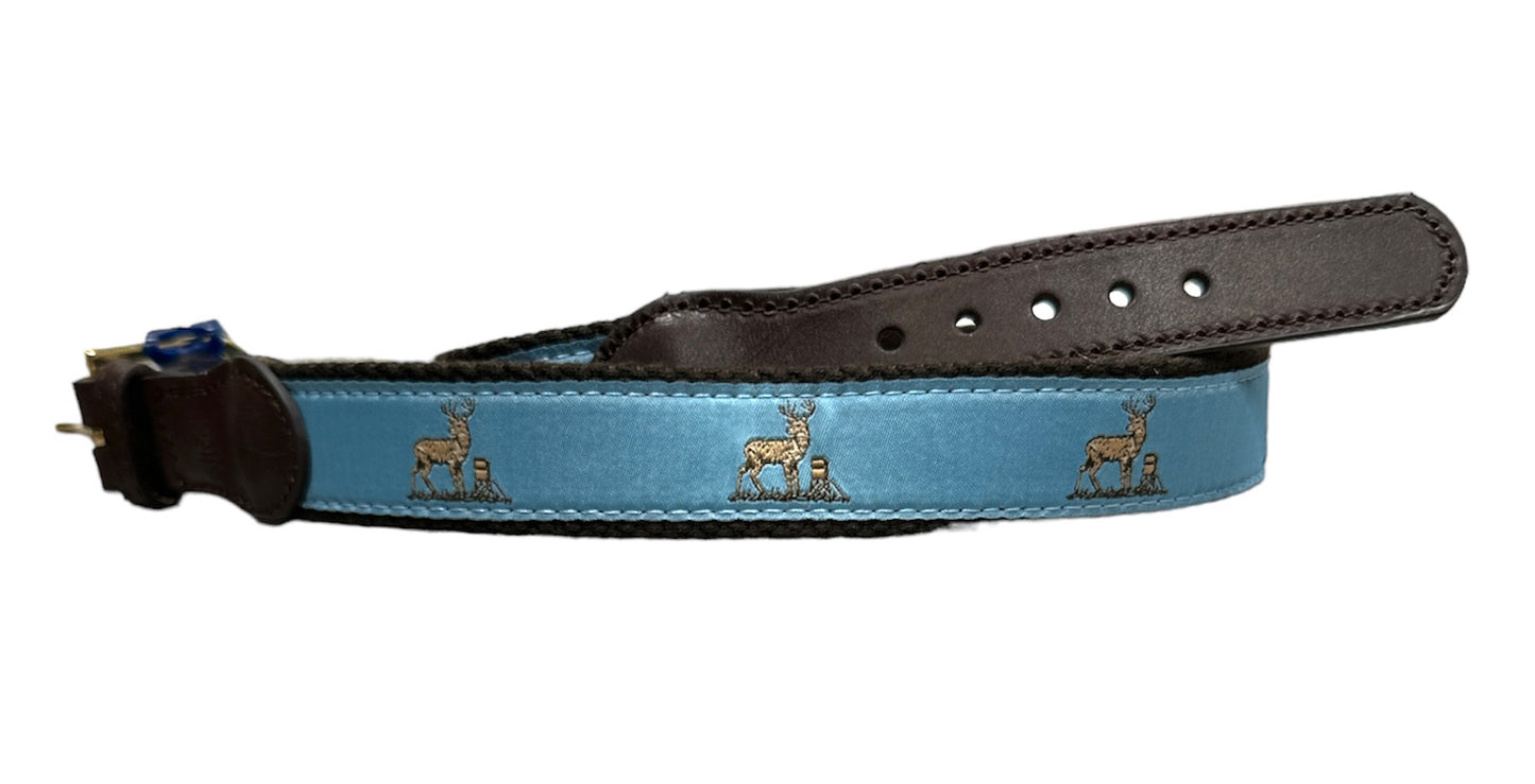 Williamsburg Blue Deer Belt