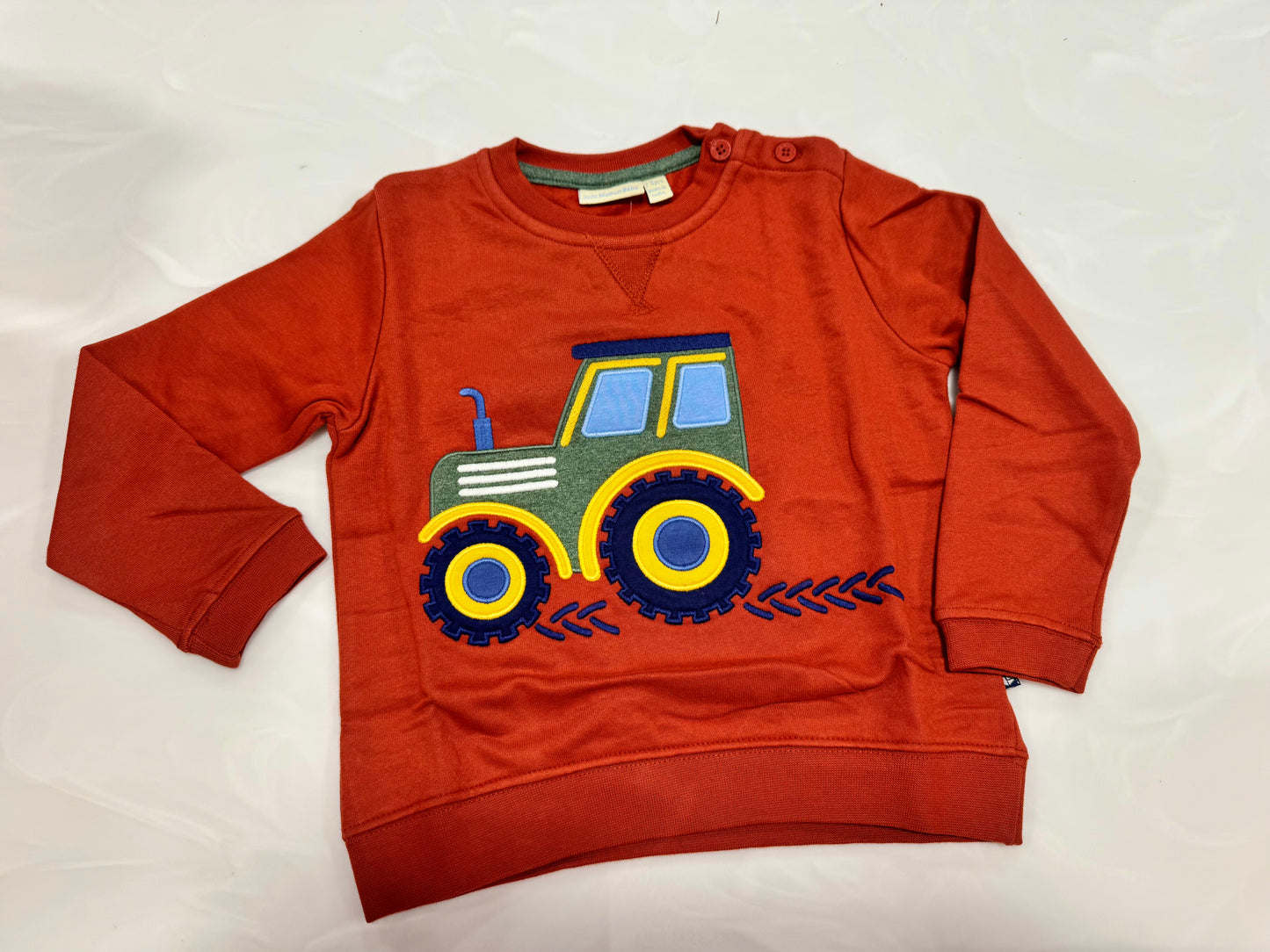 Rust Tractor Sweatshirt