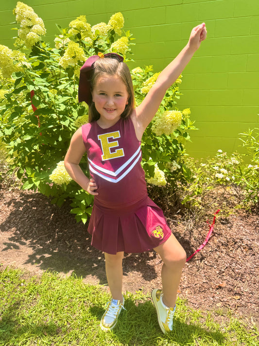 TSK Maroon Cheer Uniform