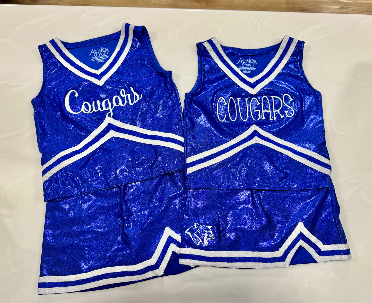 Cheer Monogram for Azarhia Cheer Tops
