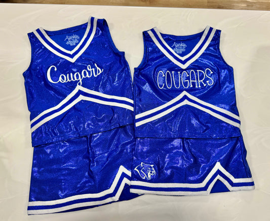 Cheer Monogram for Azarhia Cheer Tops