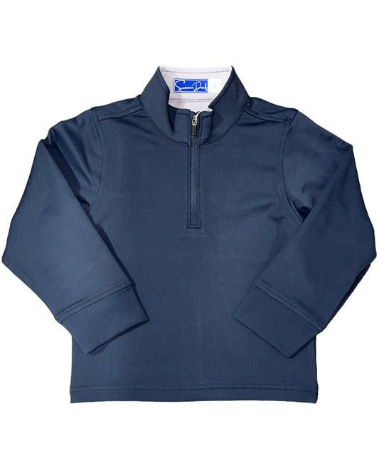 Summer Duck Performance Navy Quarter Zip