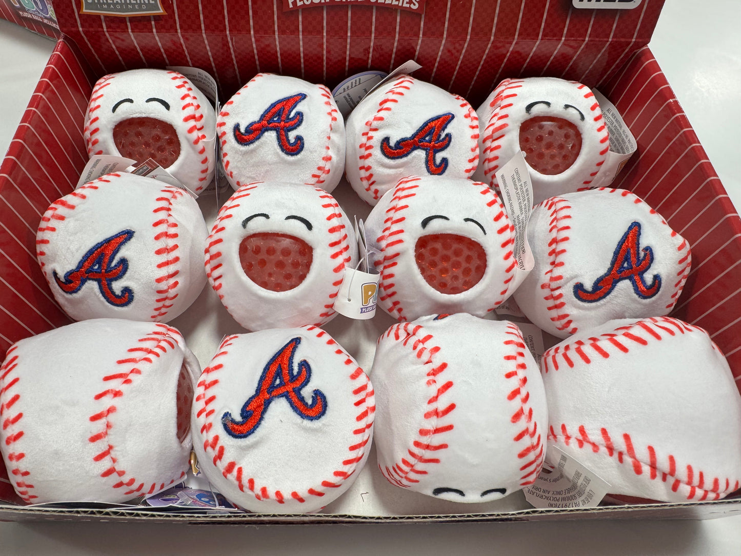 PBJ's MLB Series Squeeze Ball - Atlanta Braves
