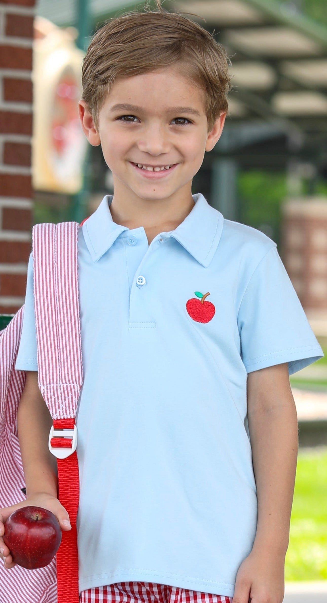 Trotter Street Kids Apple Polo