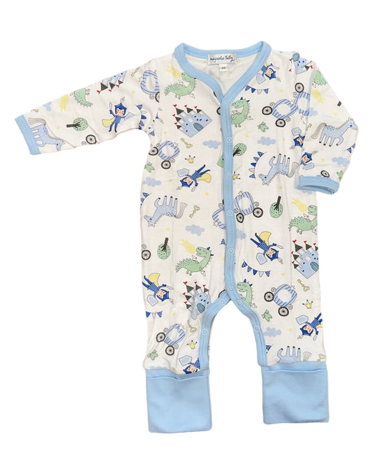 Little Prince Light Blue Playsuit