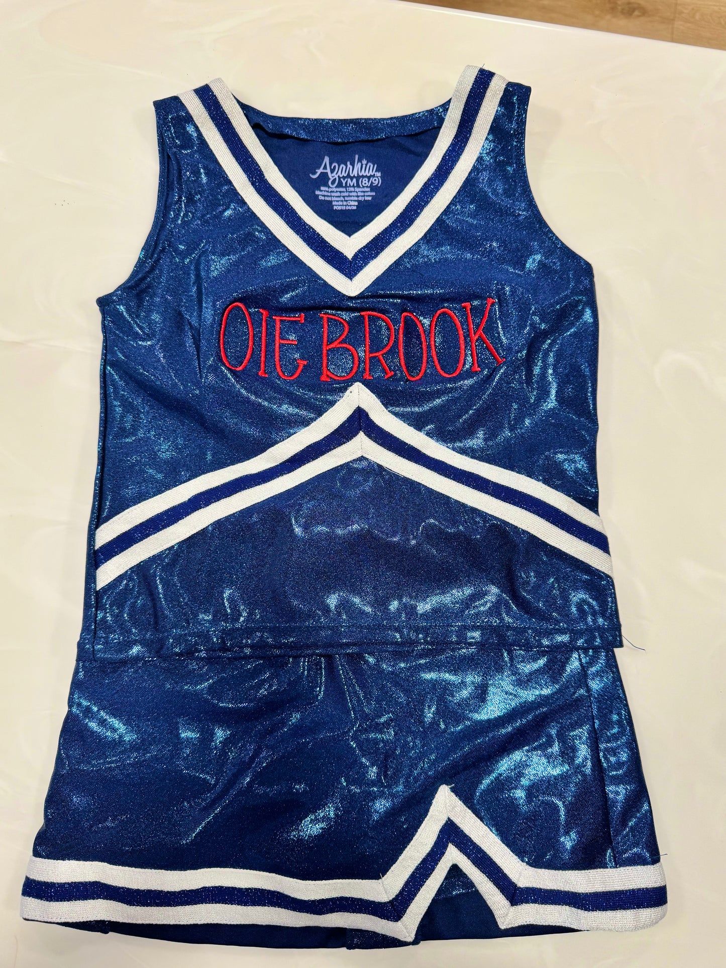 Cheer Monogram for Azarhia Cheer Tops