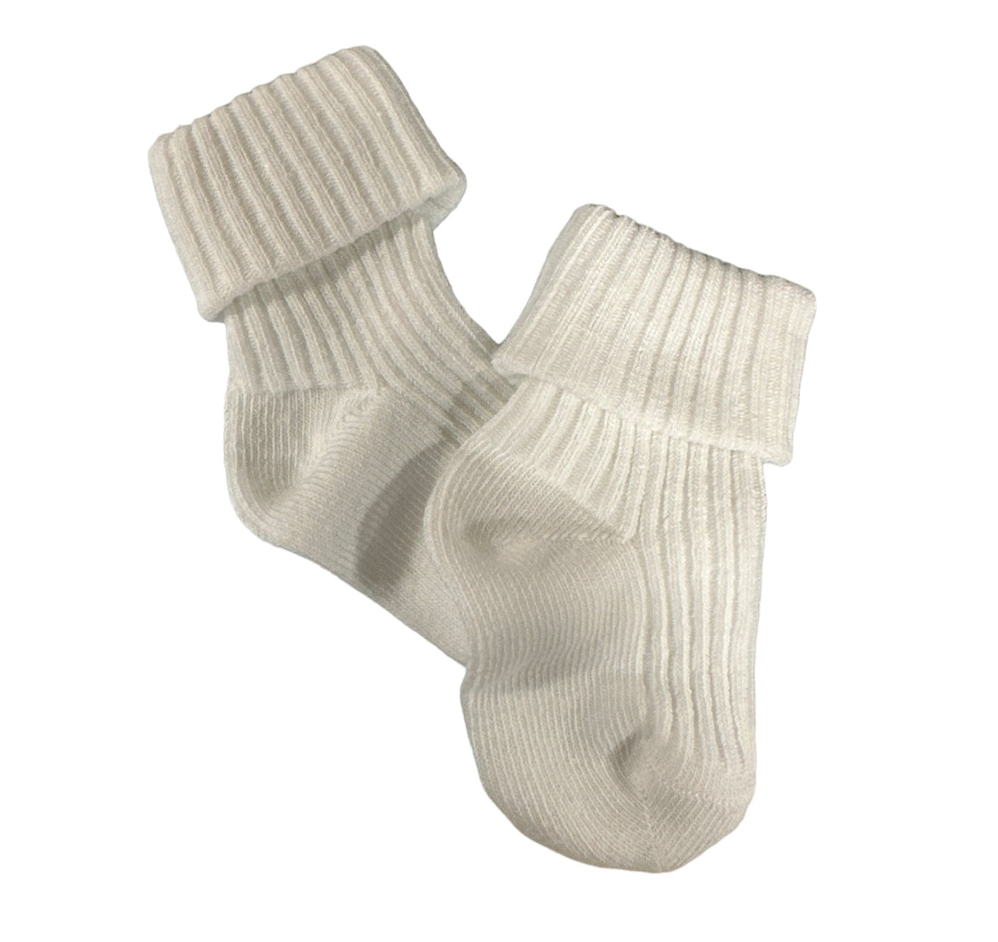 Baby Ribbed Cotton Socks