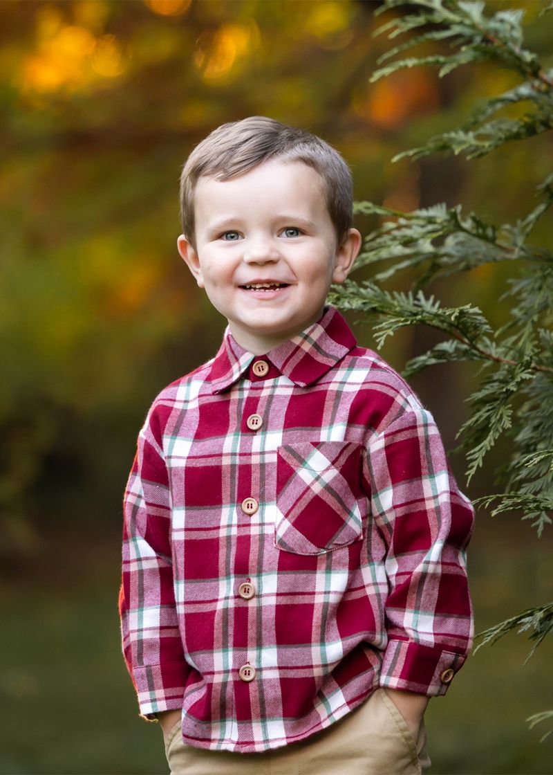 Beckett + Bear Winterberry Shirt - Boys