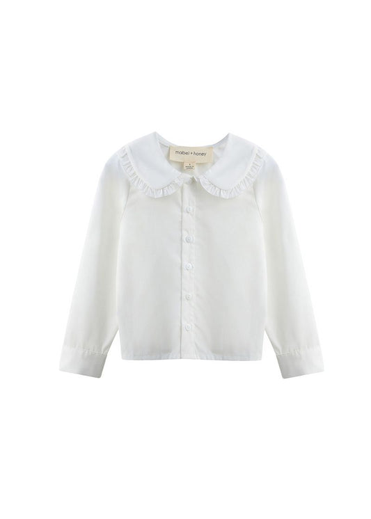 Mabel & Honey Cloud Dancer White Top