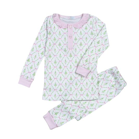 Baby Loren Holly Night Pima Two Pc Loungewear
