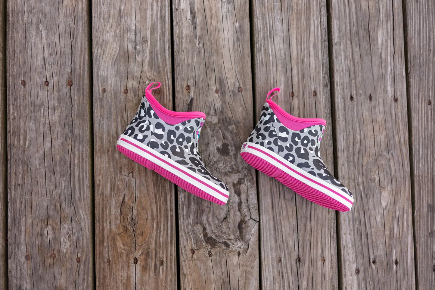 Buoy Boot - Kids - Pink Cheetah