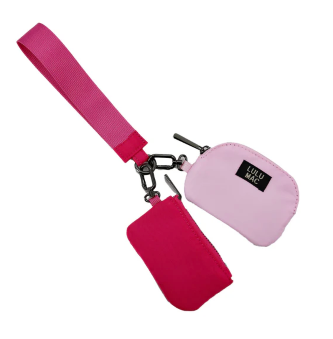 LULU MAC Double Pouch Wristlets (Various Colors)