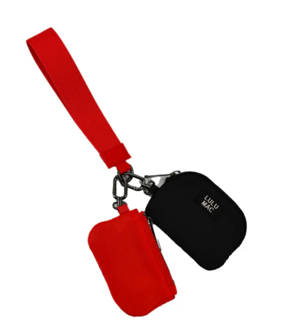 LULU MAC Double Pouch Wristlets (Various Colors)