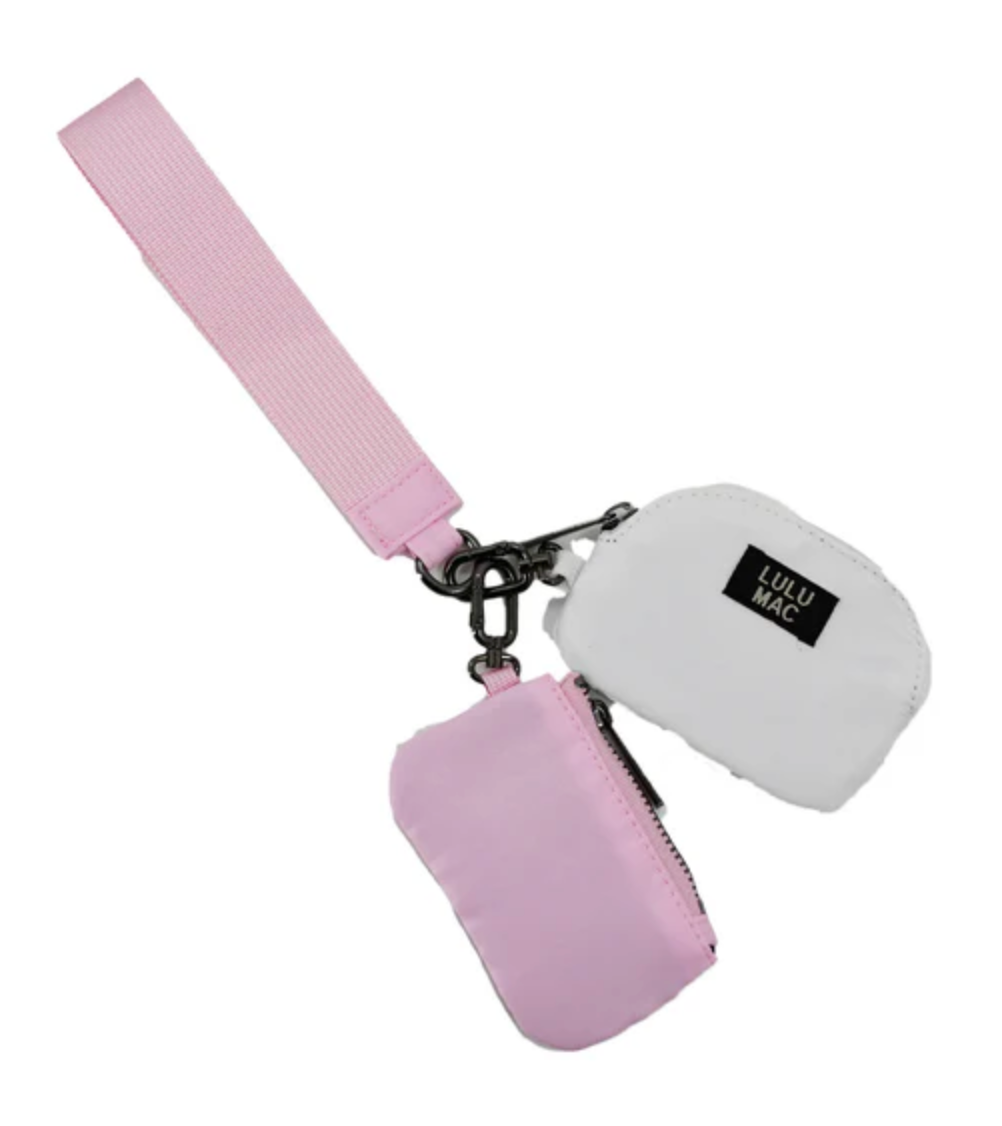 LULU MAC Double Pouch Wristlets (Various Colors)