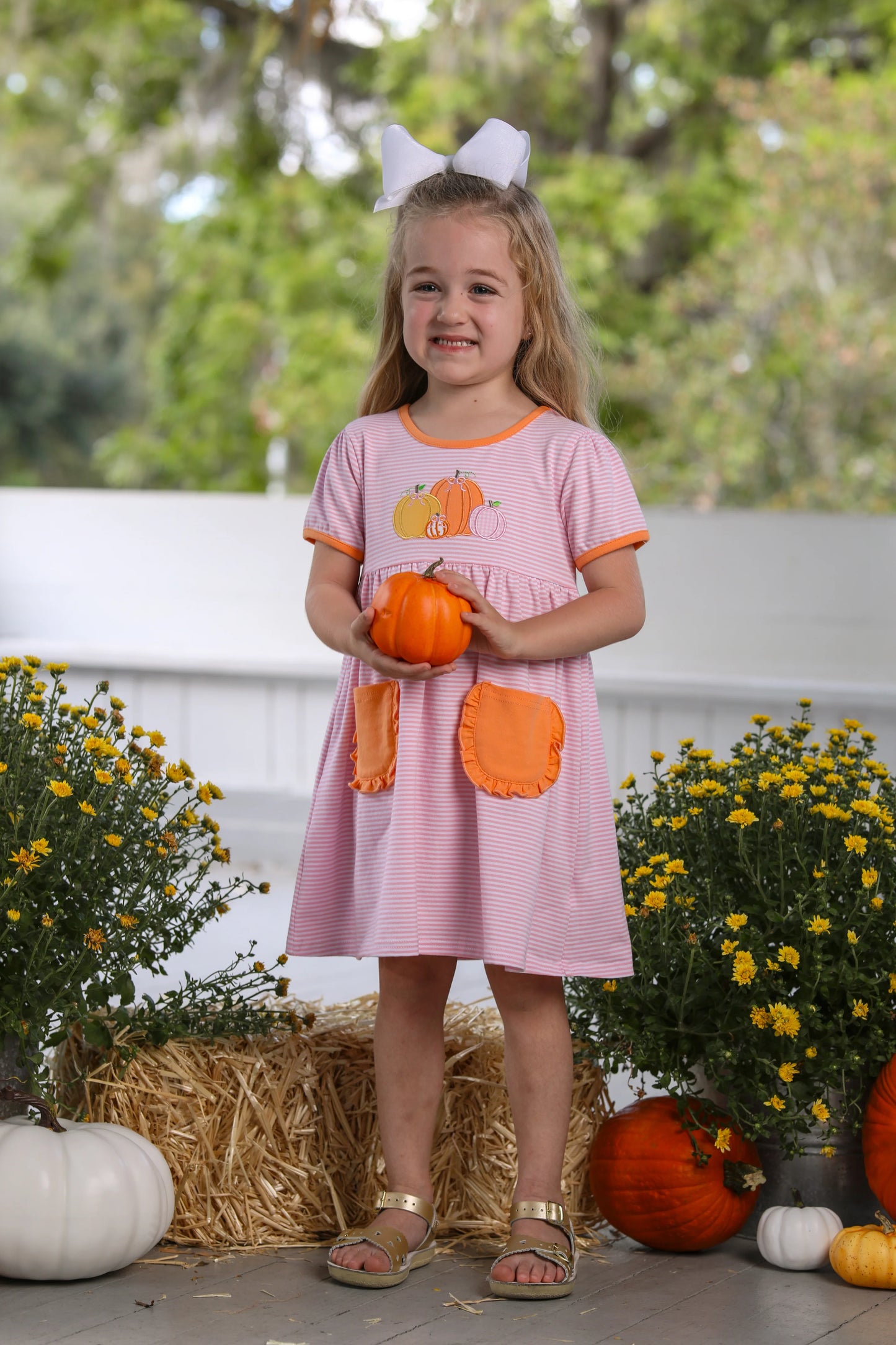 TSK Pumpkin Patch SS Dress