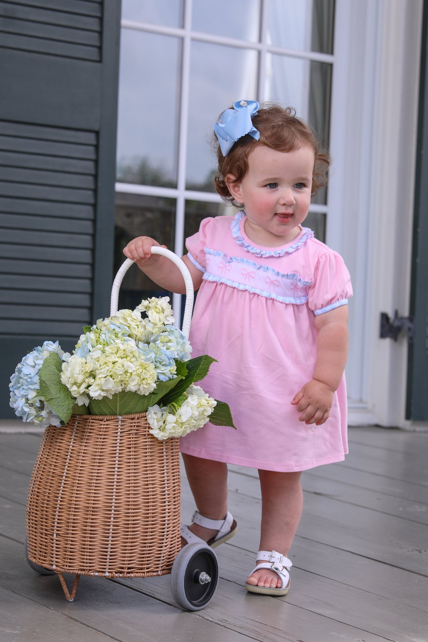 Trotter Street Kids Pretty In Pink Diaper Set