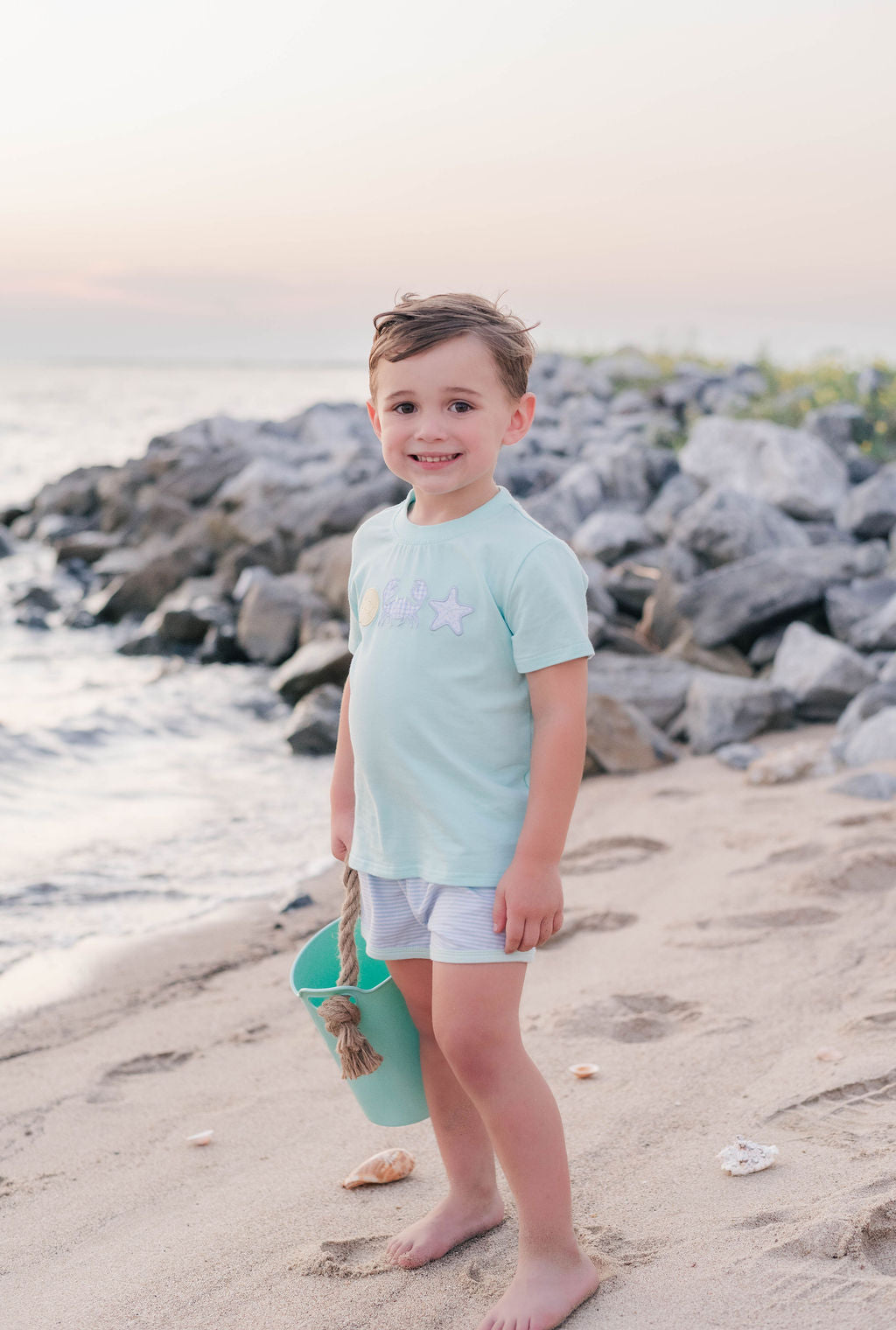 Trotter Street Kids Under the Sea Short Set - Boys