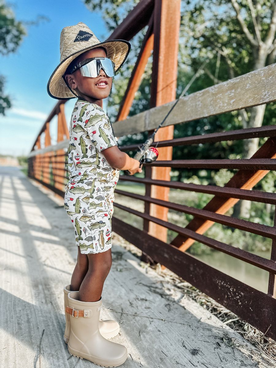 Fletch Wish I Was Fishin 2 Piece Shorts Set