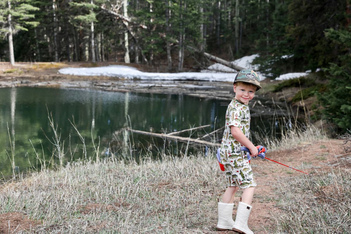 Fletch Wish I Was Fishin 2 Piece Shorts Set