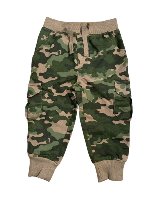 Boys Camo Cargo Pant