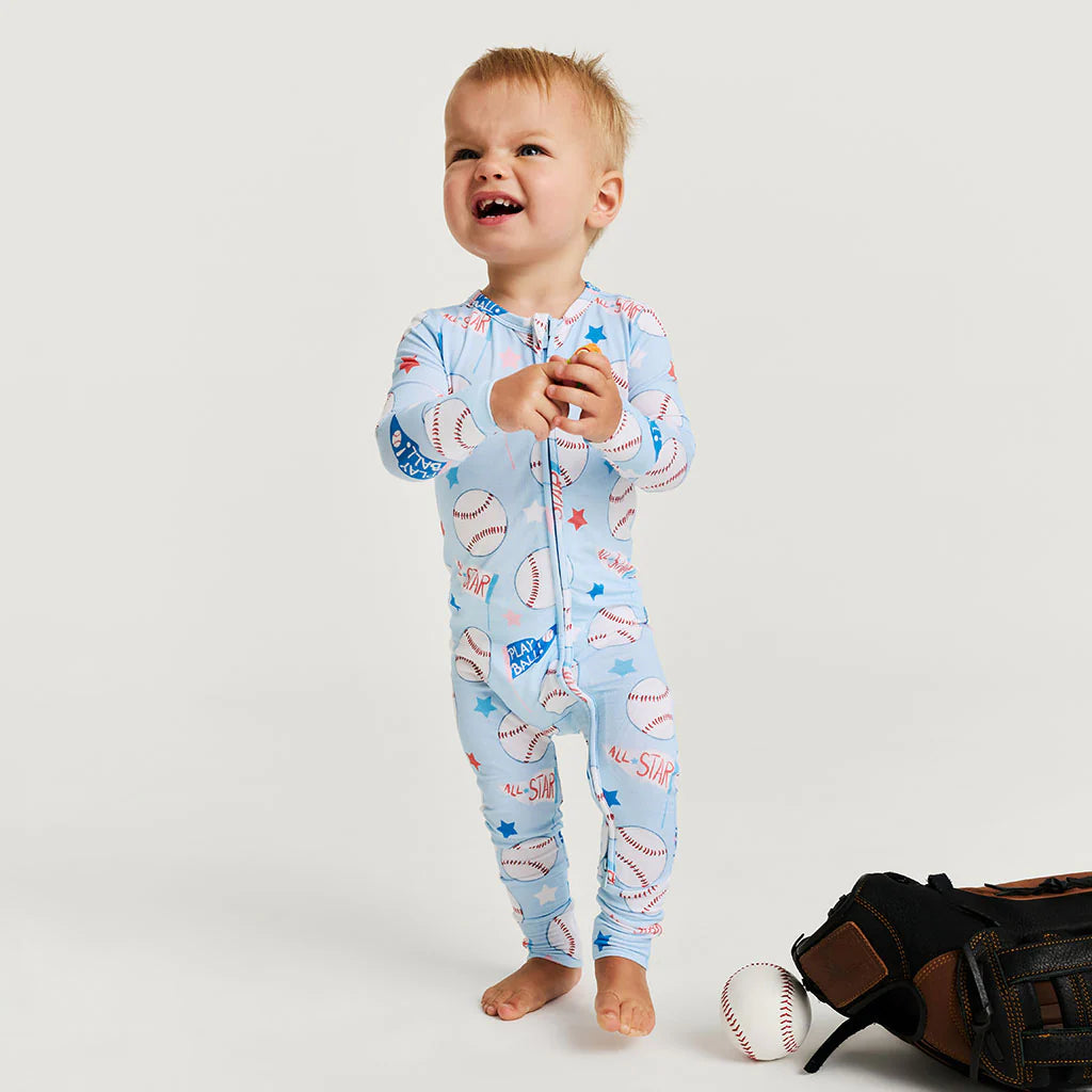 Posh Peanut Convertible One Piece - Play Ball