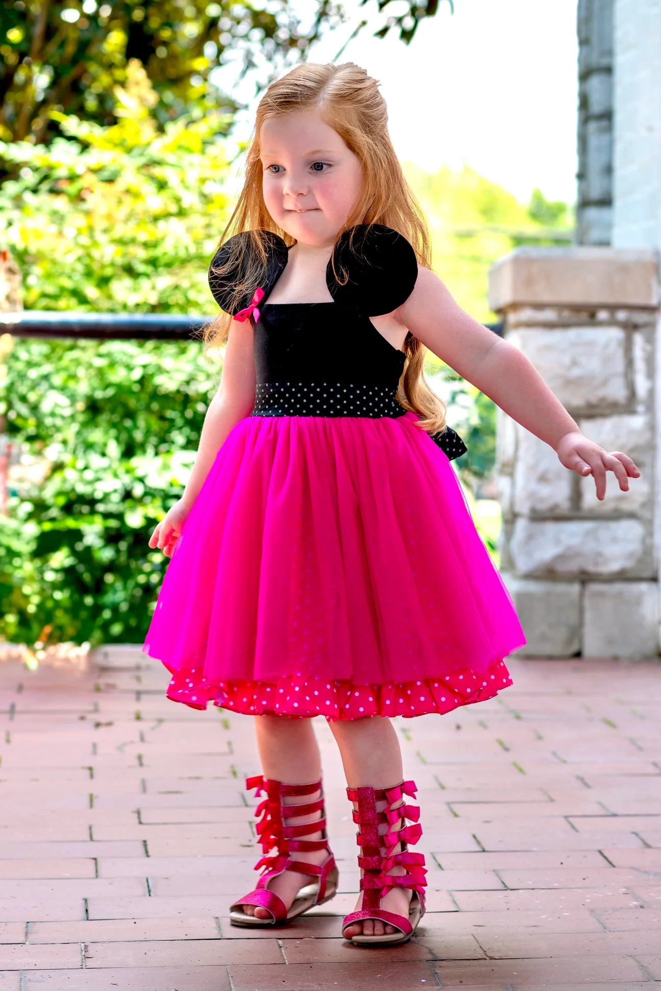 Be Girl Polka Dot Party Dress