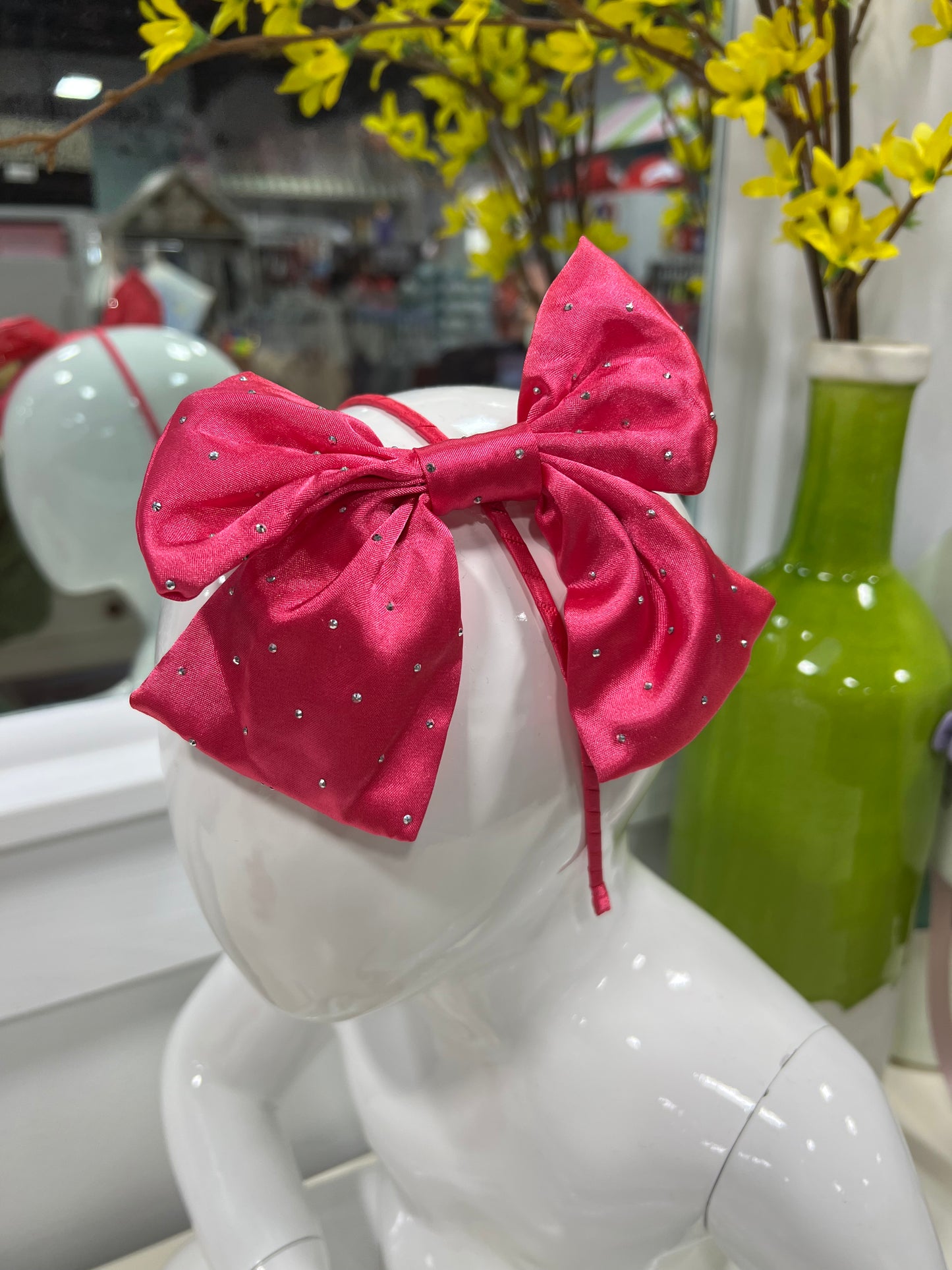 Satin Silk Bow Headband