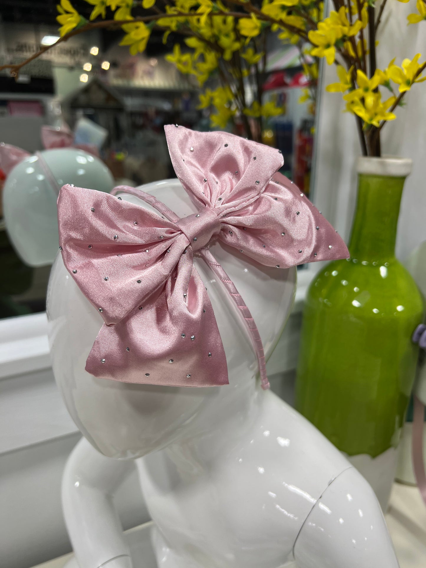 Satin Silk Bow Headband