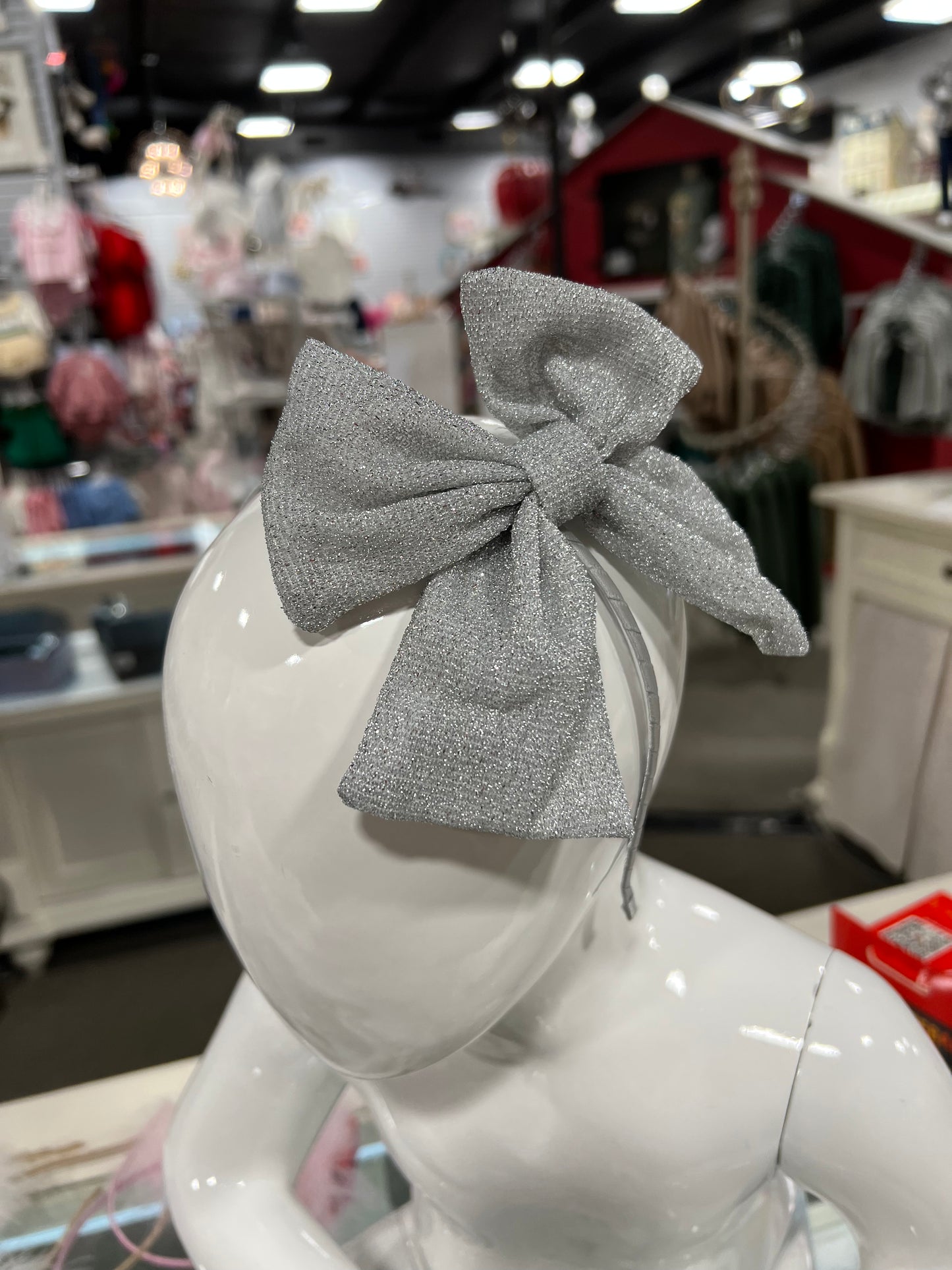 Glittery Bow Headband