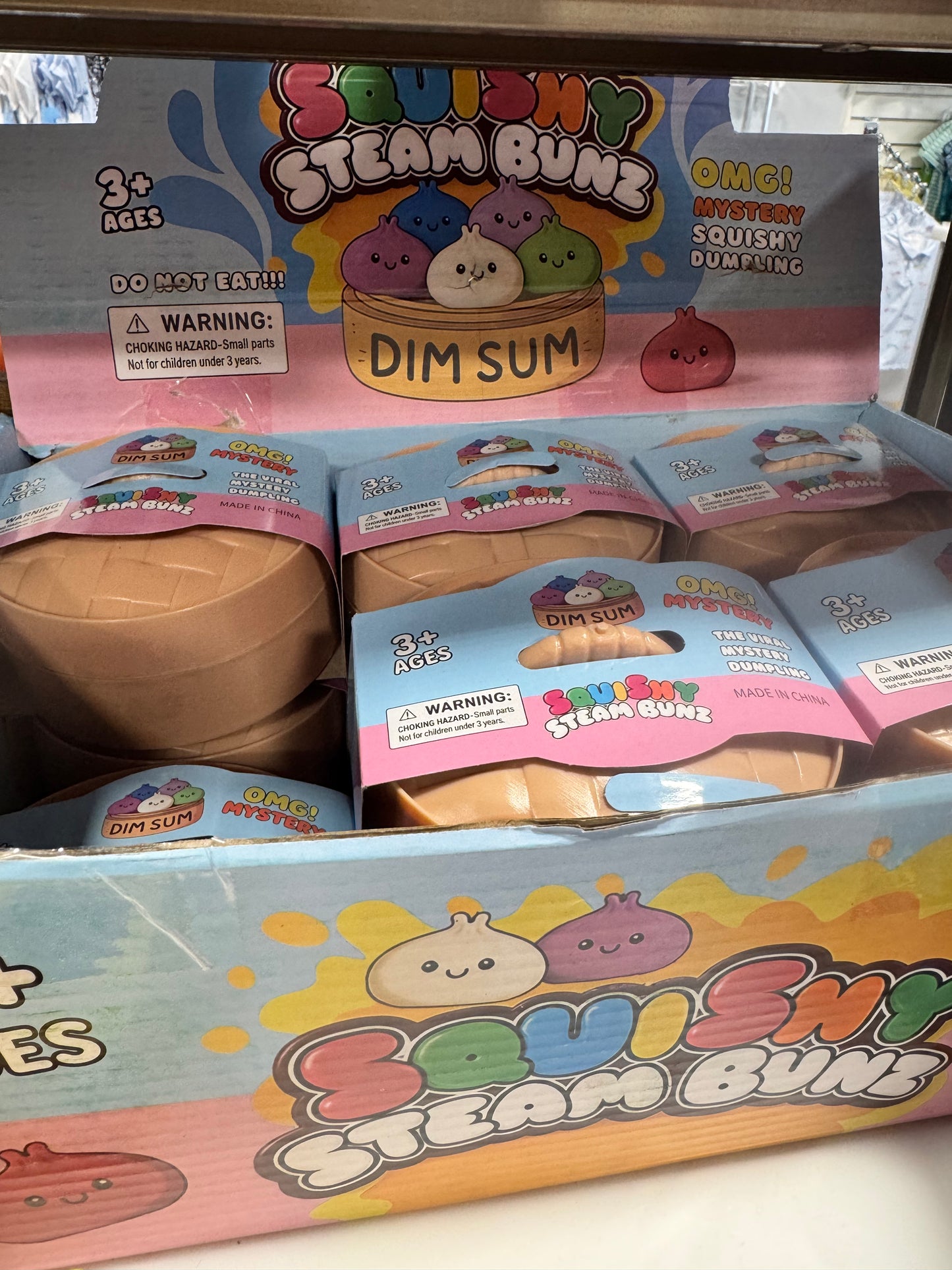 Enchanted Moments Squishy Steam Dumpling Bunz