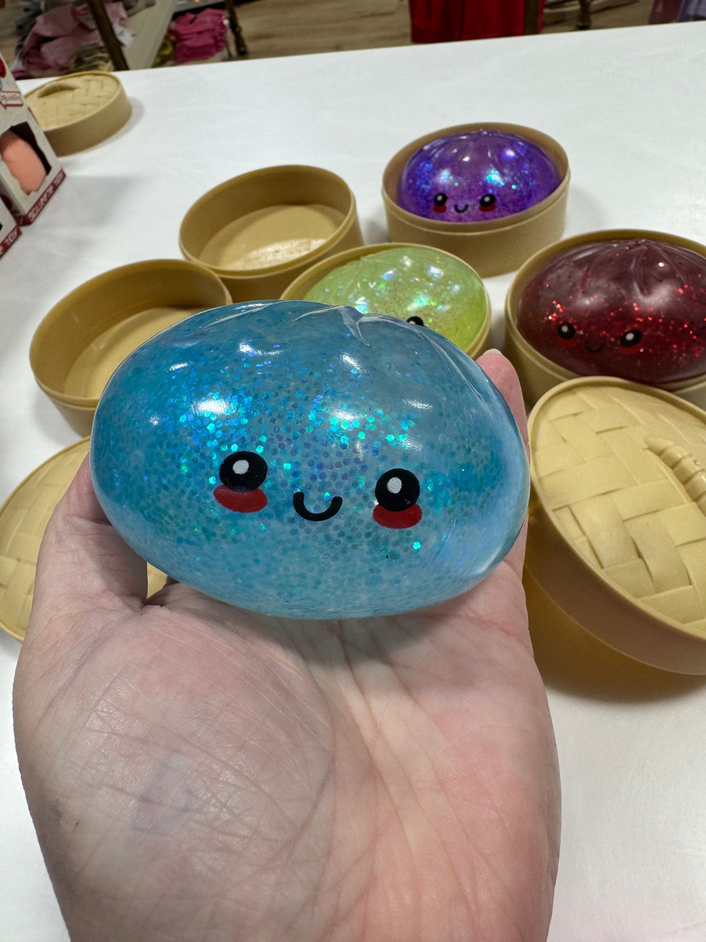 Glitter Squishy Steamed Dumpling