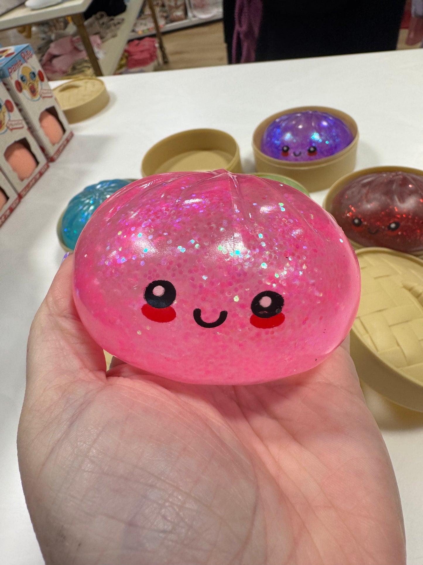 Glitter Squishy Steamed Dumpling