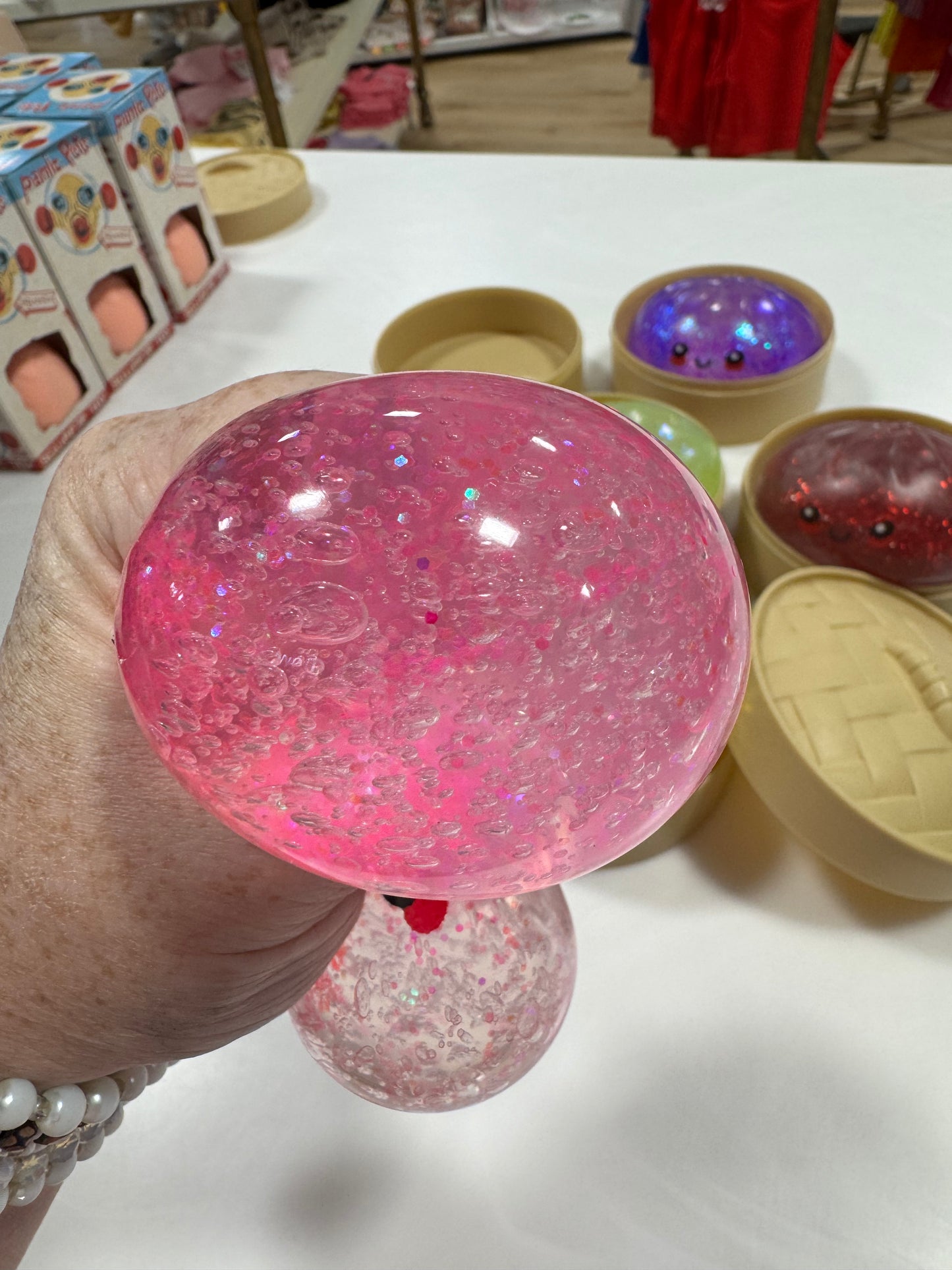Glitter Squishy Steamed Dumpling