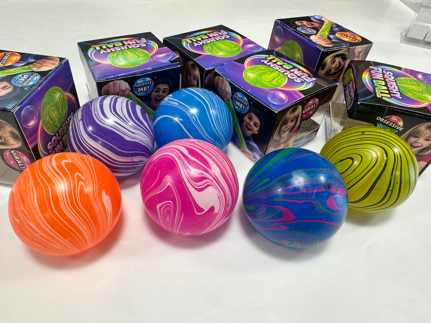 Fun Doh Squish and Squeeze Slow Release Squishy Fun Ball Toy